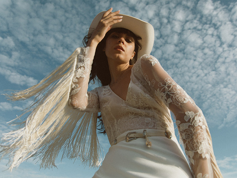 western white dress Elvie Wedding BirdieBridalFW shoulder neckline gracefully frames your collarbones and shoulders West Dresses