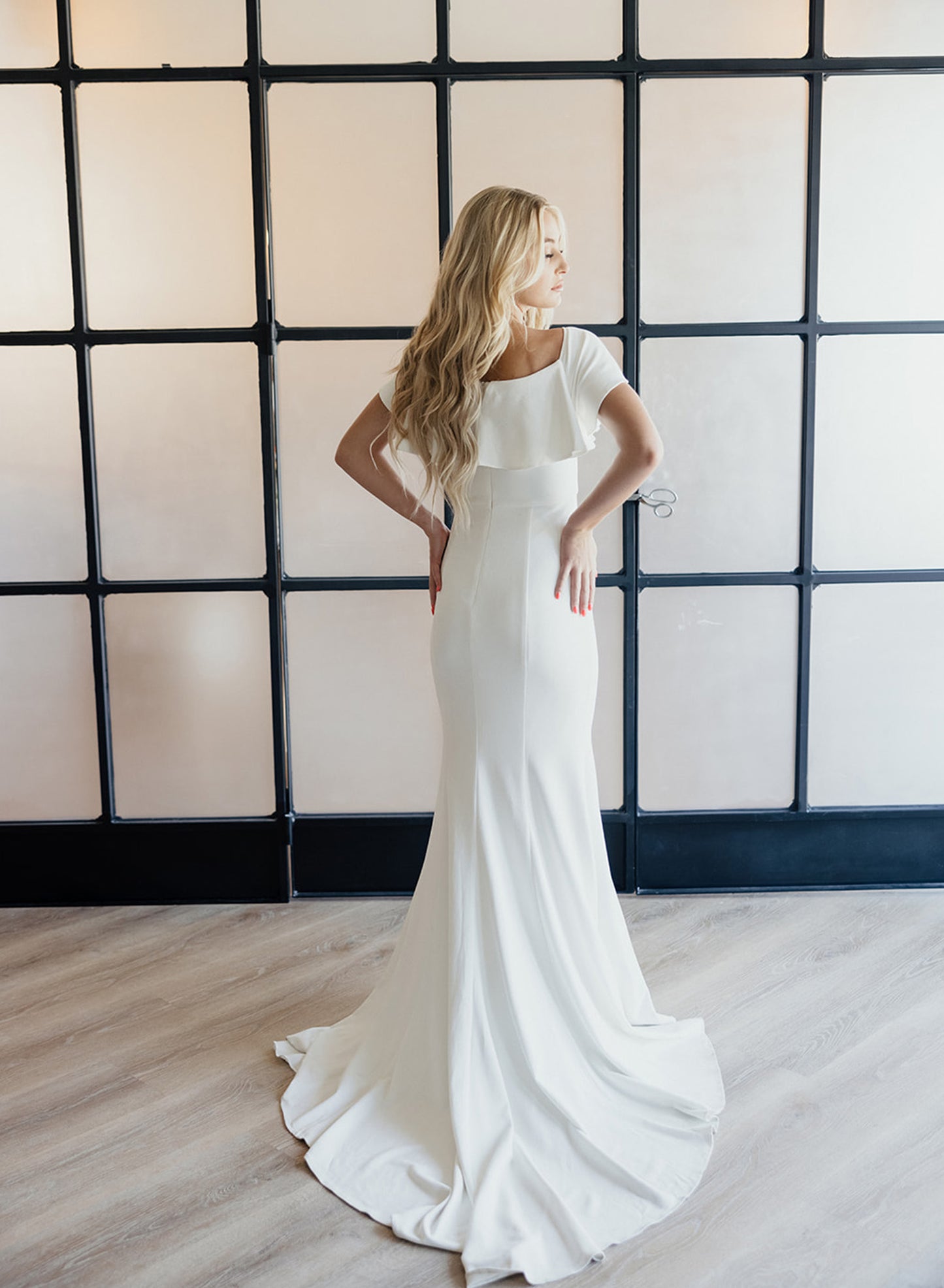 Petra Suede Wedding Dress