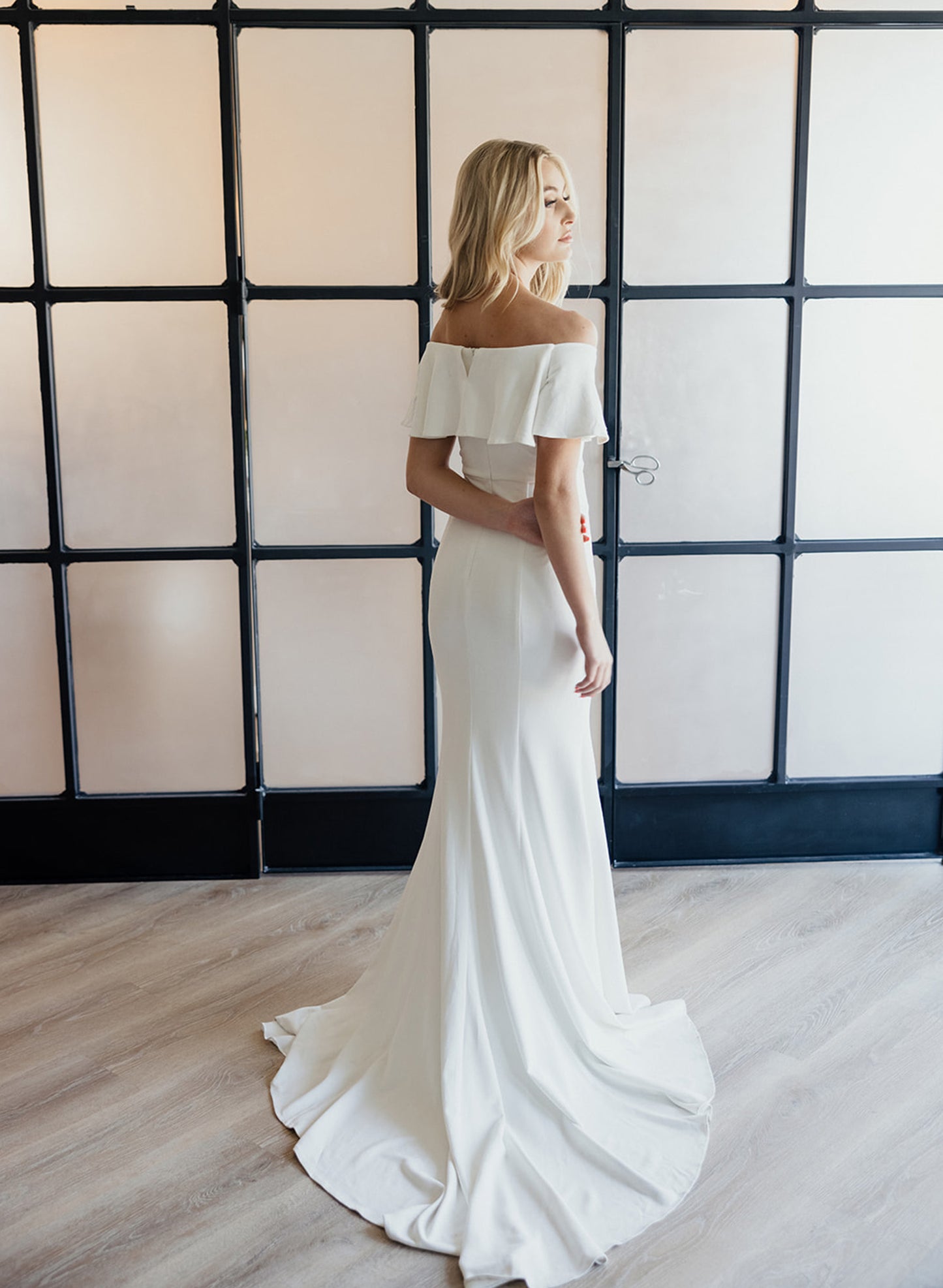 Petra Suede Wedding Dress