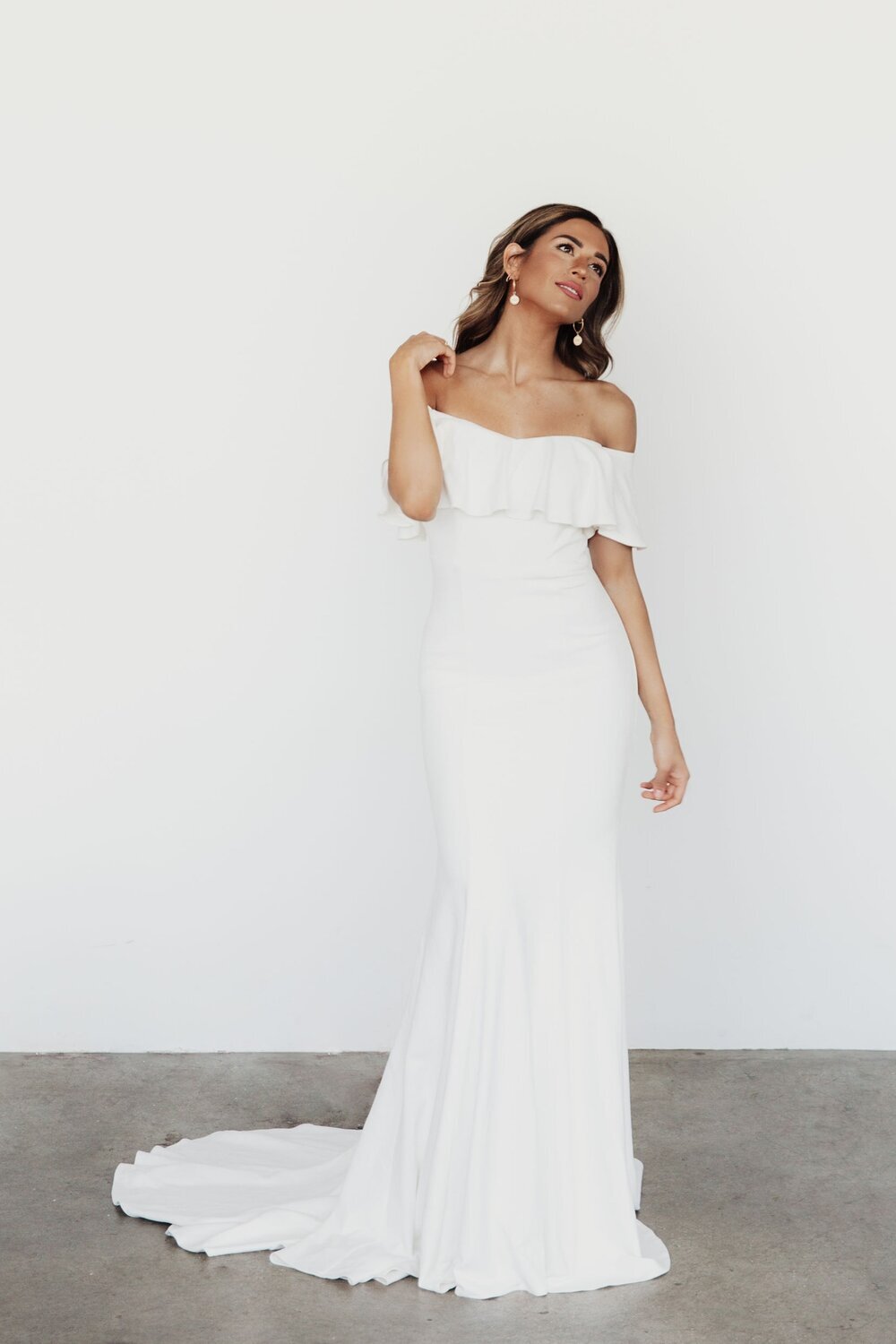 Petra Suede Wedding Dress
