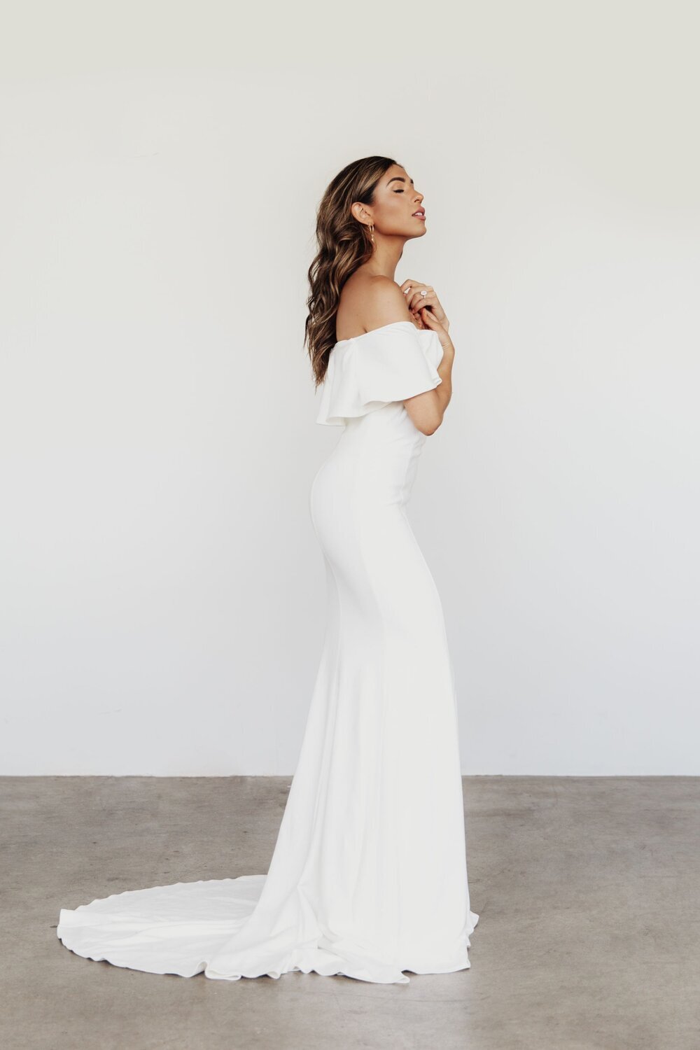 Petra Suede Wedding Dress