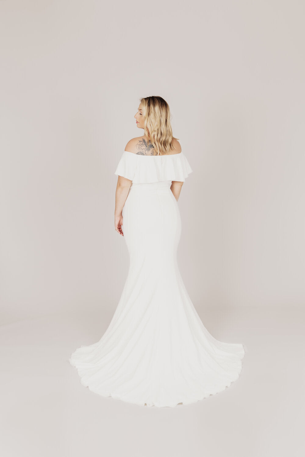 Petra Suede Wedding Dress