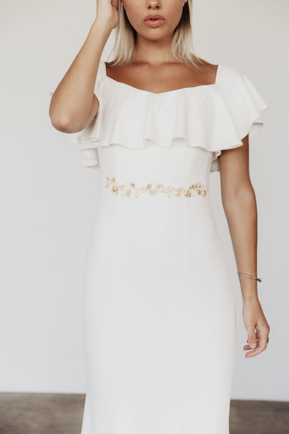 Petra Suede Wedding Dress